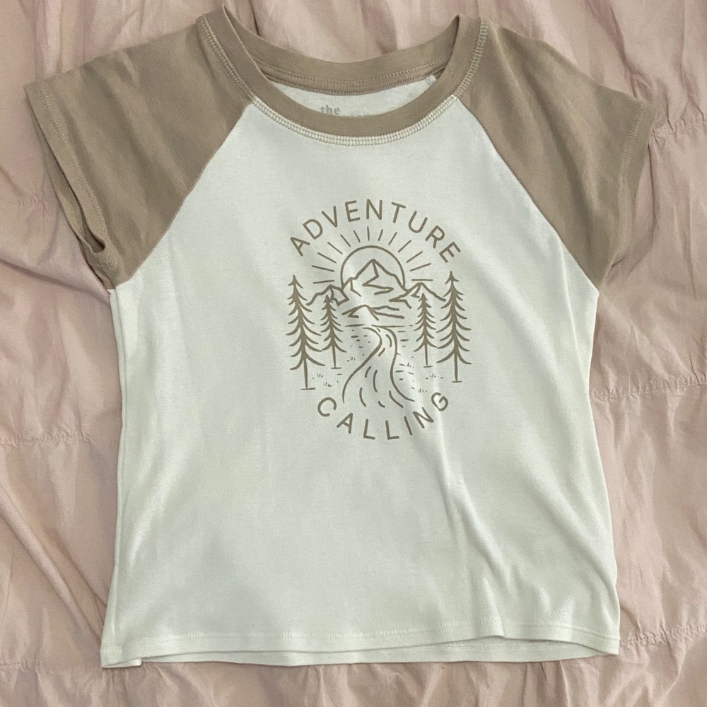 Adventure Calling Kids Raglan Tee